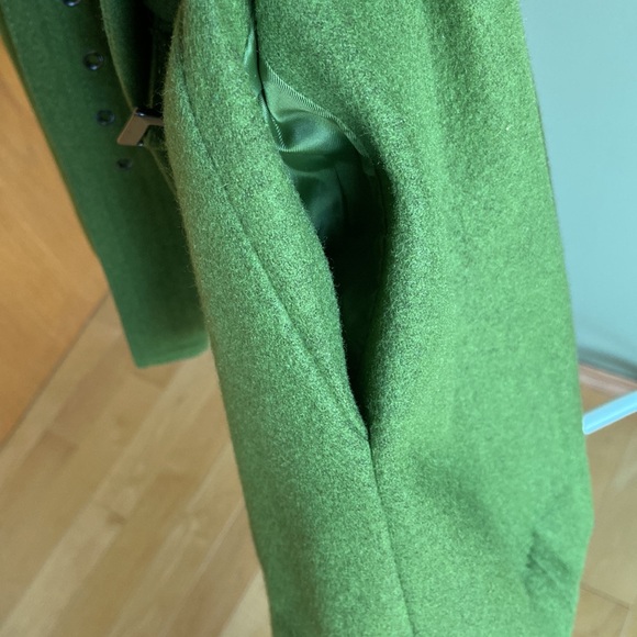 Miss Sixty Green Wool Peacoat size S - Picture 10 of 12